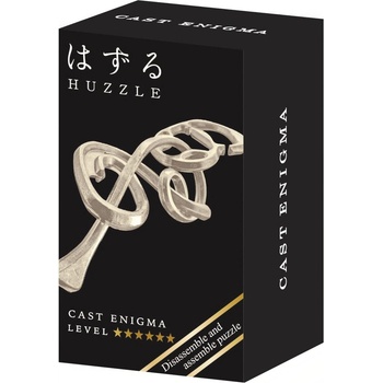 Hanayama Метален логически пъзел Hanayama - Mini Huzzle Cast Enigma (515190)