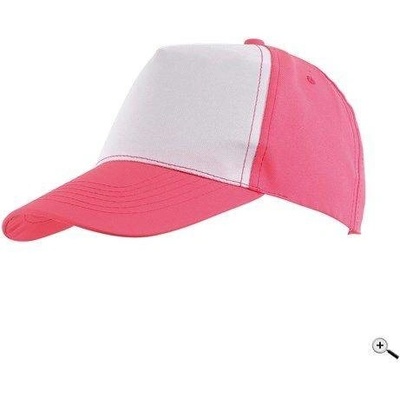 Päťpanelová so sieťkou biela a ružová