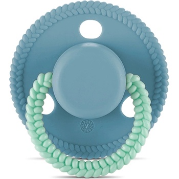 Baby Care Силиконова залъгалка с капаче Lorelli - Baby Care, Circle, 0 m+, Blue (10220750001)
