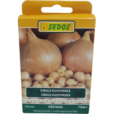 Sedos Výsevní pásek cibule kuchyňská 5 m