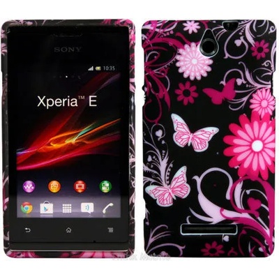 Sony Xperia E/Dual Flora V6 Силиконов Калъф + Протектор