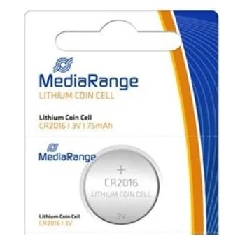 Image 1 of MediaRange Батерии литиеви MediaRange Coin Cells MRBAT136 CR2016, 3V, 75mAh, 1бр (MRBAT136_1pack)