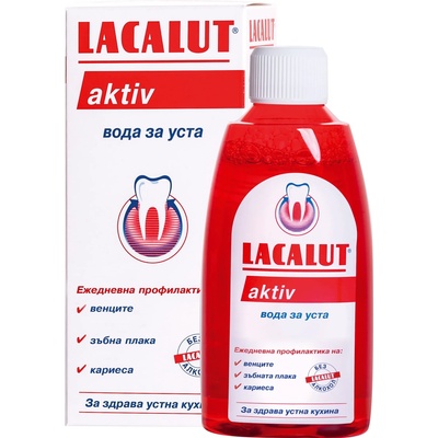 Lacalut Aktiv Вода за уста, 300 ml