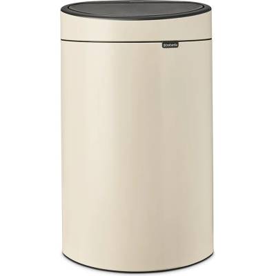 Brabantia Кош за отпадъци Brabantia - Touch Bin New, 40 l, Soft Beige (1005543)