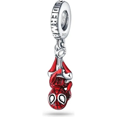 P&J Jewellery Stříbrný visací přívěsek Spider-Man SBA02