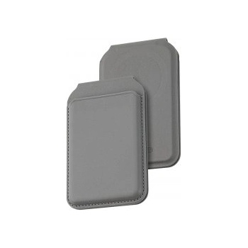 DVICED Leather Magsafe Foldable Cardholder Grey (DV550009)