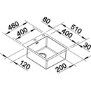 Image 1 of BLANCO CLARON 400-IF/A (521632)