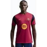 Nike Мъжка футболна фланелка Nike FC Barcelona Strike Soccer Dri-Fit noble red/blackened blue/mineral yellow