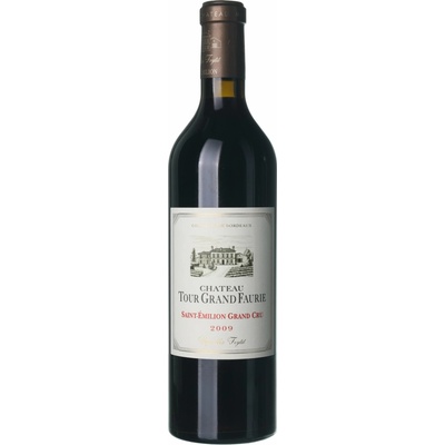 Chateau Tour Grand Faurie Saint-Emilion Grand Cru suché červené 2009 14% 0,75 l (holá láhev)