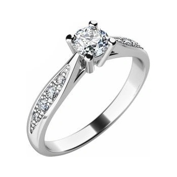 Pattic Zlatý prsteň s diamanty G10745B01