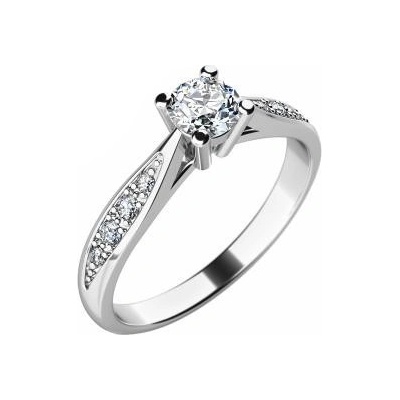 Pattic Zlatý prsteň s diamanty G10745B01