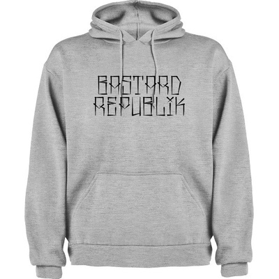Bastard Republik mikina Unknown šedá