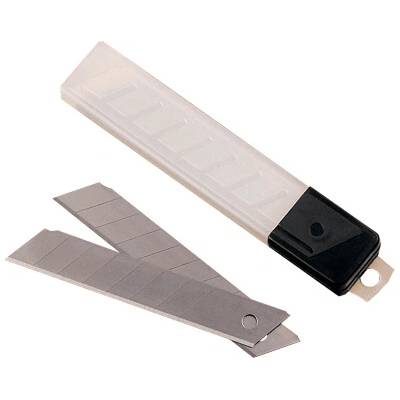 DEN BRAVEN Náhradní čepele pro odlamovací nůž 18mm /balení 10ks 303010