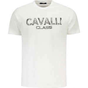 Cavalli class Тениска с къс ръкав за мъже cavalli class, Размер 2xl, Цвят Бял (txt61gjd060_bi00533)