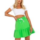 Mini sukně s volánem -fa-sd-7957.47 light green
