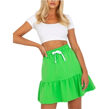 Mini sukně s volánem -fa-sd-7957.47 light green