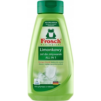 Gel do myčky Frosch - All In One, limetka 650 ml