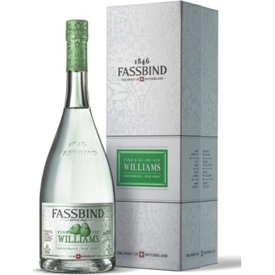 Fassbind Eau De Vie Hruškovice Williams 43% 0,7 l (karton)