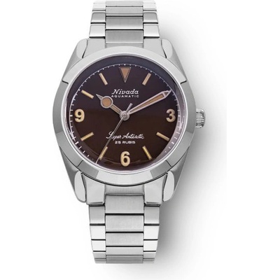 Nivada Grenchen Super Antarctic 3.6.9 Tropical - Bracelet Flat Link