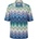 Missoni Zigzag Short-Sleeved Shirt - BLU LIM WHT