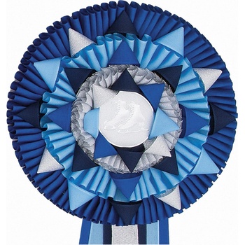 Kokarda šestiřadá KVĚTINA průměr 20 cm