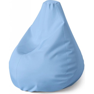 Sablio Sedací vak Pear Modrá sky blue Sablio 70 x 95 x 15 cm