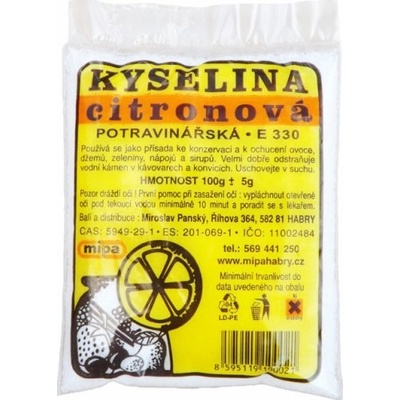 Proxim, kyselina citronová pro potraviny, 100 g