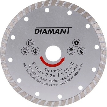 Diamant Levior Kotouč diamantový 150 x 2.2 x 22.2 mm 21150