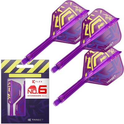 Target K-Flex Luke Littler World Champion, No6 letky a střední násadky – Zboží Dáma
