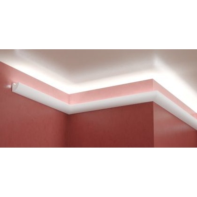 Ld-06 Декоративен профил за скрито led осветление ► 2метра (ld06)
