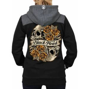 Black heart дамски суитшърт black heart - romantic - ЧЕРЕН - 10066
