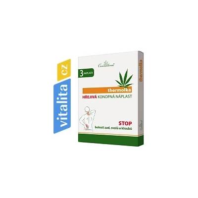 Cannaderm Thermolka HŘEJIVÁ KONOPNÁ NÁPLAST 1 ks
