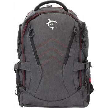 SBOX Раница за лаптоп night rider, 17.3", 7 отделения, сиво-черно-червено (gbp-008)