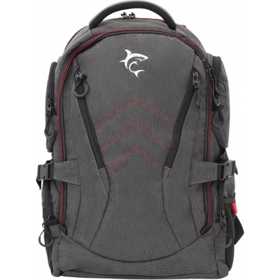 SBOX Раница за лаптоп night rider, 17.3", 7 отделения, сиво-черно-червено (gbp-008)