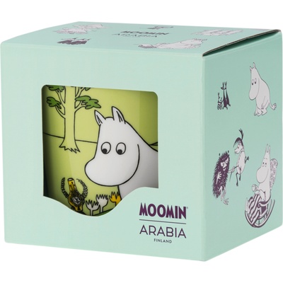 Arabia Box 80 Anniversary Чаша Муминтролове Мумин, зелен (1079249)