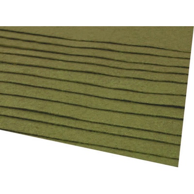 Dekorační Filc 20x30cm Zelená khaki