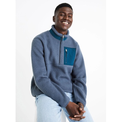 Celio Синя мъжка поларена блуза Celio Цепеш Celio | Sin | МЪЖЕ | S