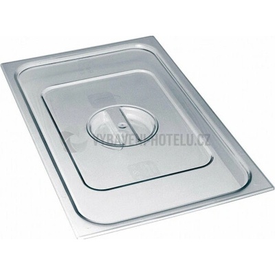 Veko polykarbonátové plné číre GN 1/4 26,5 x 16,2 cm 3120028