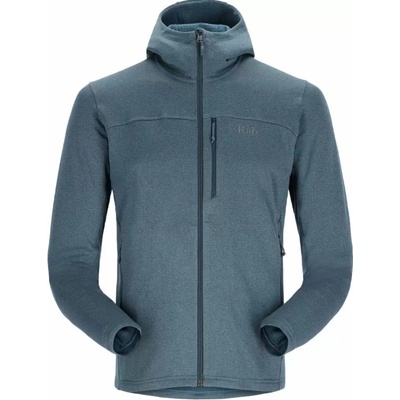 RAB GRAVITON HOODY FLEECE mikina silver