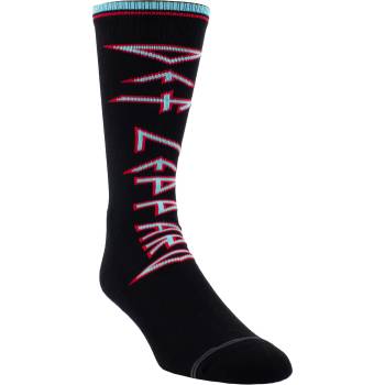 Perri´s socks ЧОРАПИ def leppard- sharp text logo crew - ЧЕРНО - perri´s socks - dlc304-001