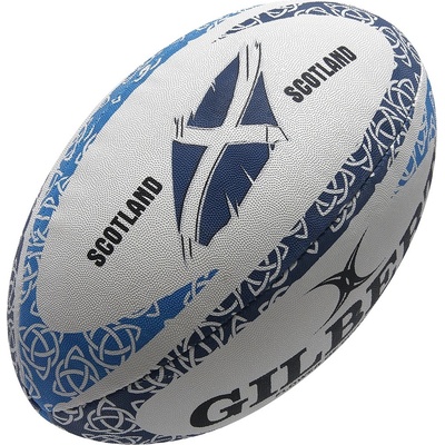 Gilbert Hyme Flower Of Scotland Mini Rugby Ball – Zboží Mobilmania