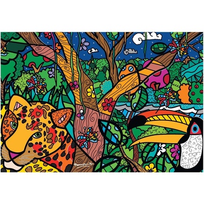 Bluebird Puzzle - Puzzle Britto - Amazon - 1 000 piese