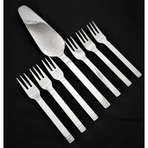 Herdmar (Португалия) Комплект прибори за торта HERDMAR DOMINO - 7 части (Herdmar 114-5019-0117-010-0000)