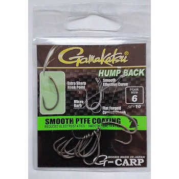 Gamakatsu G-Carp Hump Back vel.6 10 ks