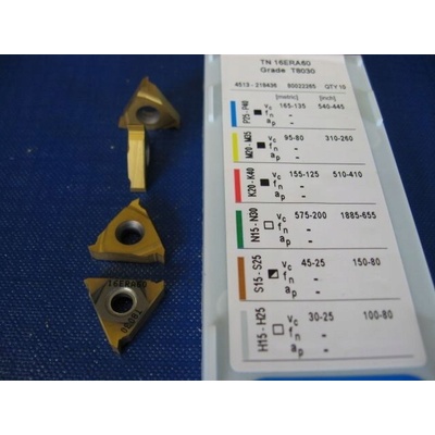 Soustružnické VBD závitové + zapichovací 80022265 / 6755508 TN 60° PP EXT C3 -S- PRAMET - PM-TN-16ERA60-T8030