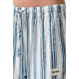 HUGO долнище на пижама дамско от вискоза resort pants (50561640)