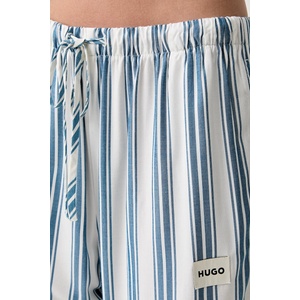 HUGO долнище на пижама дамско от вискоза resort pants (50561640)