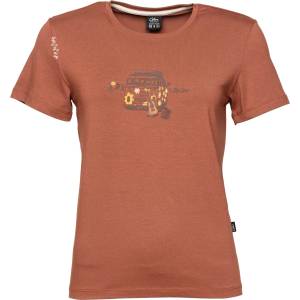 Chillaz Дамска тениска Chillaz Women's Iseo Out In Nature T-shirt - Brick - размер 34 (EU) (916-5063-0112)