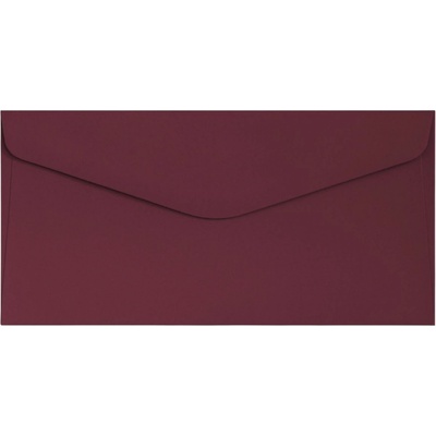Galeria Papieru Ozdobné obálky - DL, 120 g/m2, hladké, vínové, 10 ks