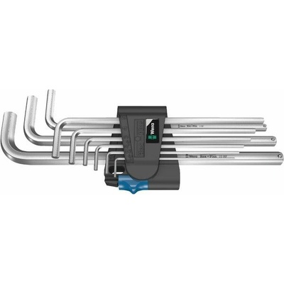 Wera Zástrčné klíče 1,5 ÷ 10 mm 950/9 L Hex-Plus HF 1 9 dílů 022130